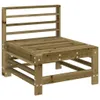 7-tlg. Garten-Lounge-Set Kiefernholz Imprägniert Produktbild-Vorschau 4