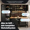 XL Werkstattwand Komplett-Set 210 cm – Modulares Produktbild-Vorschau 3