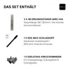 Tiefenerder SET 3x1000mm Ø20mm Niro V4A Inklusive SDS-Max Produktbild-Vorschau 5