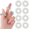 8 Stück Akupressur Ringe Set, Akupressurring für Finger Produktbild-Vorschau 1