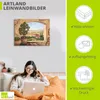 ARTland Leinwandbild Fenster in der Toskana Größe: 60x45 cm Produktbild-Vorschau 3