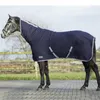 QHP Wolldecke mit Hals Blau 195/145cm Produktbild-Vorschau 4