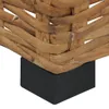 Couchtisch 47x47x28 cm Rattan Natur Produktbild-Vorschau 4