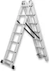 An A-frame ladder shown against a white background. Produktbild-Vorschau