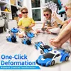 Auto della polizia telecomandata robot trasformabile 2in1 Anteprima dell’immagine prodotto 15