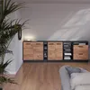 Šikmá skříň Vicco Rion Zlatý mocný dub 80 x 81.6 cm se 2 Náhled obrázku produktu 5