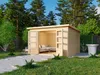 Karibu Gartenhaus Gerätehaus Stockach 5 naturbelassen Produktbild-Vorschau 2