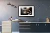MuchoWow® MuchoWow® Gerahmtes Poster Lippen - Orange - Produktbild-Vorschau 5