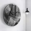 Wallfluent Hodiny - Kulaté Skleněné Nástěnné Hodiny - Tichý Náhled obrázku produktu 3