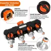 sdoppiatore d'acqua a 4 vie con valvola Sdoppiatore Anteprima dell’immagine prodotto 4