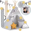 TIPI namiot wigwam dla dzieci TEEPEE Girlanda Poduszki Podgląd zdjęcia produktu 14