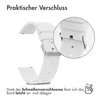 imoshion Silikonband - Universelle 24 mm Anschluss - Weiß Produktbild-Vorschau 4