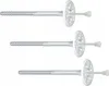 Three insulation anchors are displayed horizontally against a white background. Anteprima dell’immagine prodotto