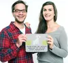 Mr. & Mrs. Panda Mouse Pad Bichon Frisé Freude - Grau Produktbild-Vorschau 4