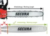 4x Sägekette original SECURA 45cm 3/8"-1,5-68 für Ihre Produktbild-Vorschau 4