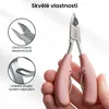 AdroitGoods Nůžky na tvrdé nehty - Růžové - Nůžky na nehty Náhled obrázku produktu 2