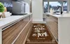 Jungengel Textilien Waschbarer Teppich Kitchen Heart Braun Produktbild-Vorschau 4