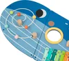 Tooky Toy Whale lavagna di attività in legno per la parete Anteprima dell’immagine prodotto 3