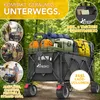 Carrello pieghevole TRESKO® da 215 litri con freno | Anteprima dell’immagine prodotto 3