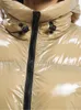 Bunda DEF Shiny Pufferjacket beige - XXL Náhled obrázku produktu 9