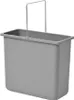 A standalone product shot of a gray bucket with a silver handle. Produktbild-Vorschau