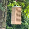 UNUS Insektenhotel Holz Bienenhotel mit 200 Löchern mit Produktbild-Vorschau 3