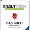 The cover of a book titled 'GraviTrax Buch für Fans und Profis' with a red marble. Voir les images du produit