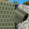 NYVI Polyrattan Sichtschutzstreifen Privafence Grün 255 x Produktbild-Vorschau 1