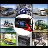 A collage of various vehicles and a battery charger. Náhled obrázku produktu