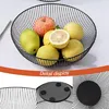 Obstschalen Metalldraht Schwarz 27.5x9 cm Obstschale Produktbild-Vorschau 3