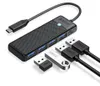 Hub Orico 4 w 1, USB-A 3.0 x4 Podgląd zdjęcia produktu 2
