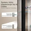 K-Möbel Wisząca witryna szklana (80x60x25cm) – Podgląd zdjęcia produktu 4
