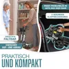KESSER® Rollator Aluminium faltbar, höhenverstellbar & bis Produktbild-Vorschau 8