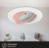 A ceiling light fixture in a room. Produktbild-Vorschau
