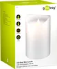 LED-Echtwachs-Kerze, weiß, 10 x 15 cm Produktbild-Vorschau 7