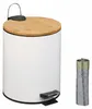 Relaxdays Kosmetický koš 5 l, automatické sklápění, Náhled obrázku produktu 8