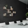 DECORTIE Tibet Wandregal Modernes Bücherregal Mokka Grau  Produktbild-Vorschau 2