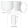 6er Set Tommy Kaffeebecher 220ml weiß Porzellan 6 Personen Produktbild-Vorschau 4