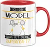 Model Geschenk Tasse Ich Bin Model Was Ist Deine Superkraft Produktbild-Vorschau 1