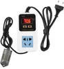 A digital humidity controller with a sensor, power cord, and plug, displayed against a white background. Náhľad obrázku produktu