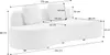 sweeek - Organisches Sofa, 3-Sitzer mit Bouclé-Bezug - Produktbild-Vorschau 7