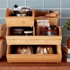 5five Simply Smart Organiseur empilable Bamboo M, Bambou, Voir les images du produit 4