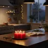 HOFER Candele Stumpen 40 pz - Rosso 4×7 cm - Non Anteprima dell’immagine prodotto 11