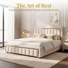 INONEFT Boxspringbett Polsterbett 140x200cm mit Produktbild-Vorschau 4