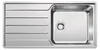 Evier à encastrer 60cm inox avec siphon - Blanco - 523034 - Voir les images du produit 1