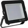 A black LED floodlight with a white diffuser is shown from a slightly diagonal front angle, mounted on a black bracket. Anteprima dell’immagine prodotto