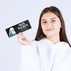 Metallschild mit Wellensittich blau Motiv und Spruch: Hier Produktbild-Vorschau 4