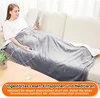 SELL! Grau Heizdecke 160x130cm, 10 Wärmestufen (25 °C bis Produktbild-Vorschau 5