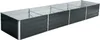 Metall Blumenbeet Hochbeet 320x80x45 cm Grau Pflanzbeet Produktbild-Vorschau 1