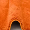 Hochflor Shaggy Teppich Palace Orange Rund, Größe:133 cm Produktbild-Vorschau 3